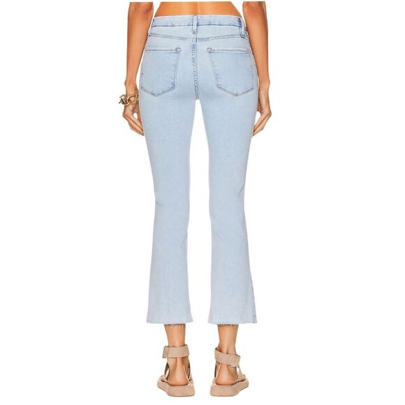 FRAME Le Cropped Mini Boot Mid-Rise Jeans - Size 30 - Atwood - Picture 6 of 9